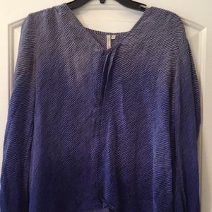 Ombré Zebra Stripes Blouse